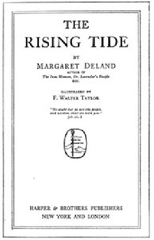 [Gutenberg 54910] • The Rising Tide